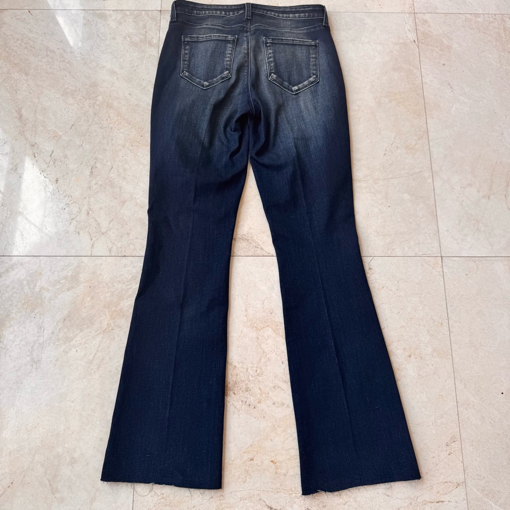 L’Agence The Sneeki Flare Legs Low Rise Hanson blue jeans size 27 NWT - Picture 7 of 15
